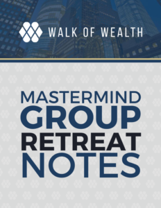 mastermind group retreat notes
